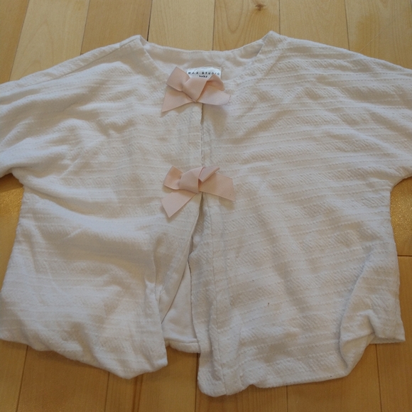 18-24m Max studio matching set white cardigan and dress or top depending on age - Picture 3 of 11